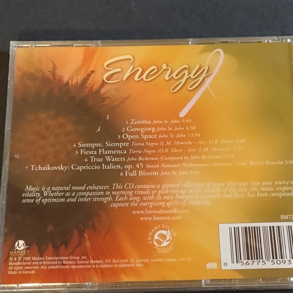 Energy enhanced CD new wrapped, Zoom, full Bloom, simple, gowgawg New - Picture 2 of 2